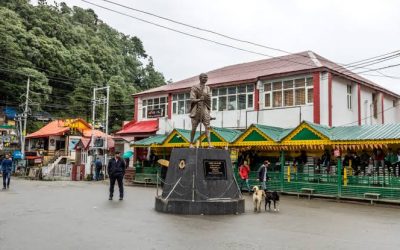 Gandhi Chowk in Dalhousie